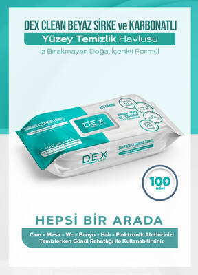 DEX Clean Yüzey Temizlik Havlusu 100'lü 3X