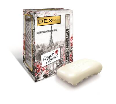 Dex French Flowers Kremli Losyon Sabun 4x100 gr