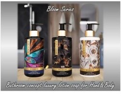 Dexclusive Luxury Banyo Konsepti Losyonlu Sıvı Sabun 400 ml. - Bloom Series 3'lü - Thumbnail