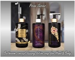  Dexclusive Luxury Banyo Konsepti Losyonlu Sıvı Sabun 400 ml. - Prive Series 3'lü - Thumbnail