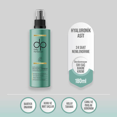 Dp Daily Perfection Hyaluronik Asit Sıvı Saç Kremi 180 ml